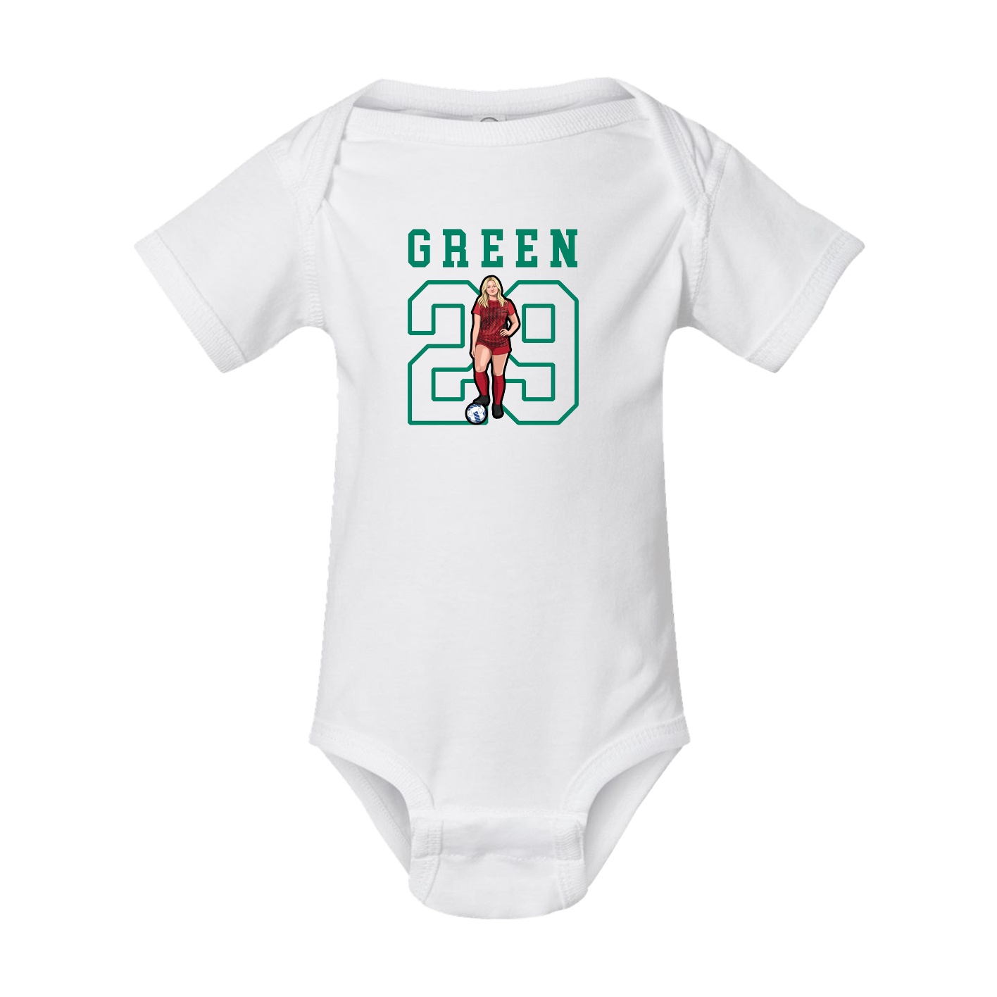 Baby Onesie — Shirsey in White