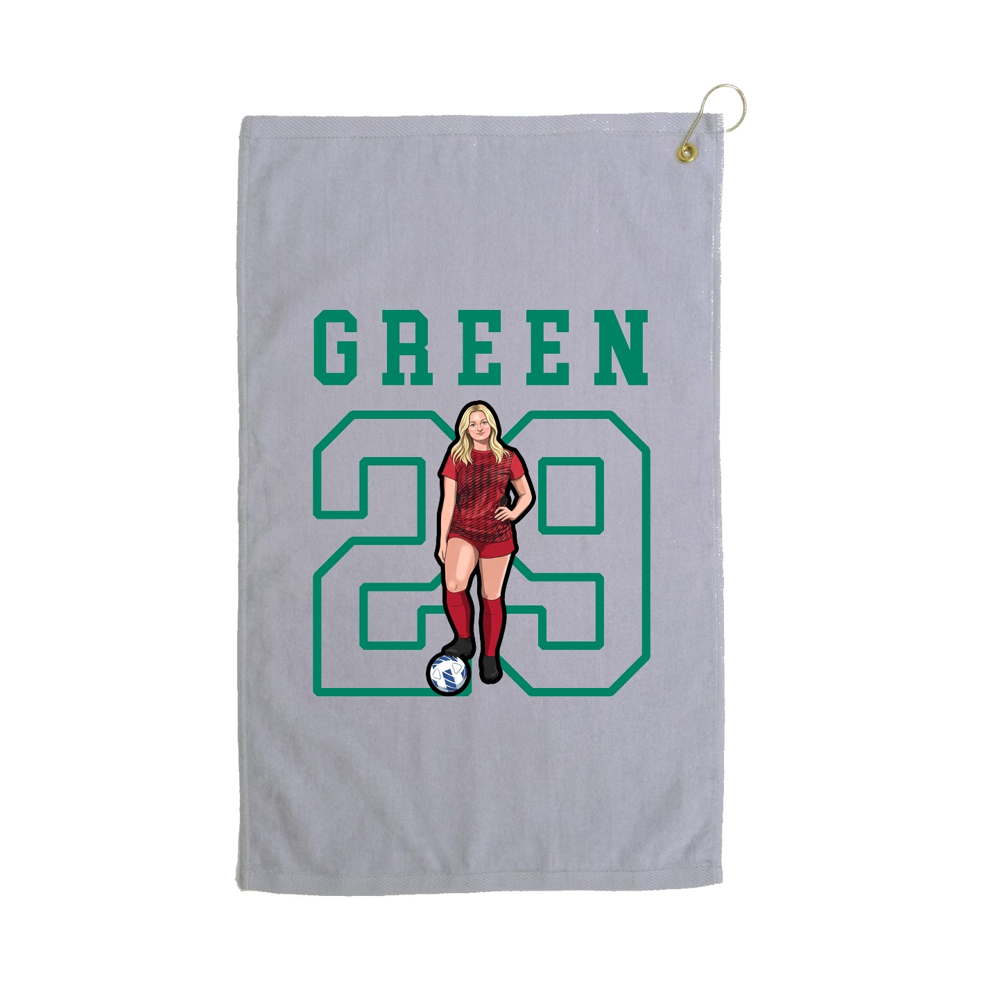 Golf Towel — Shirsey in Grey
