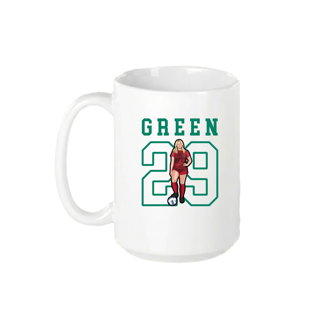 15oz Coffee Mug — Shirsey in White