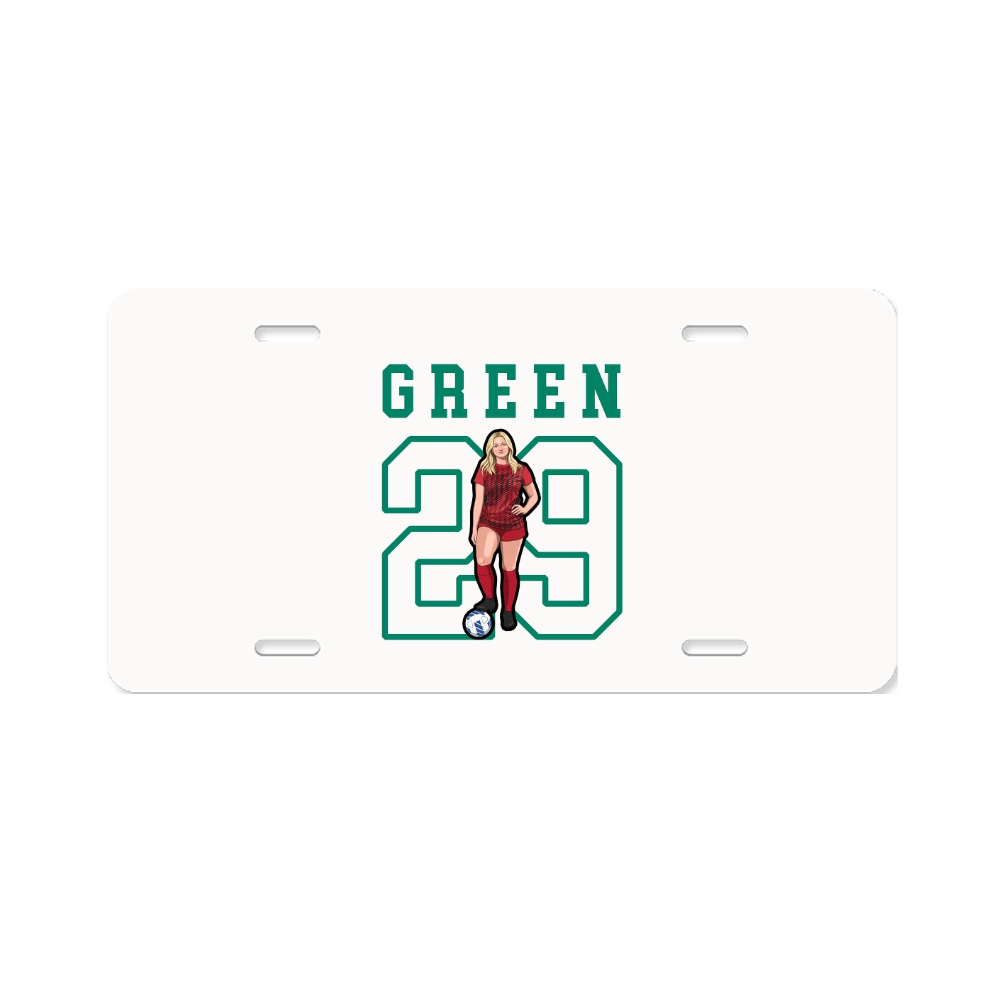 License Plate — Shirsey in Classic