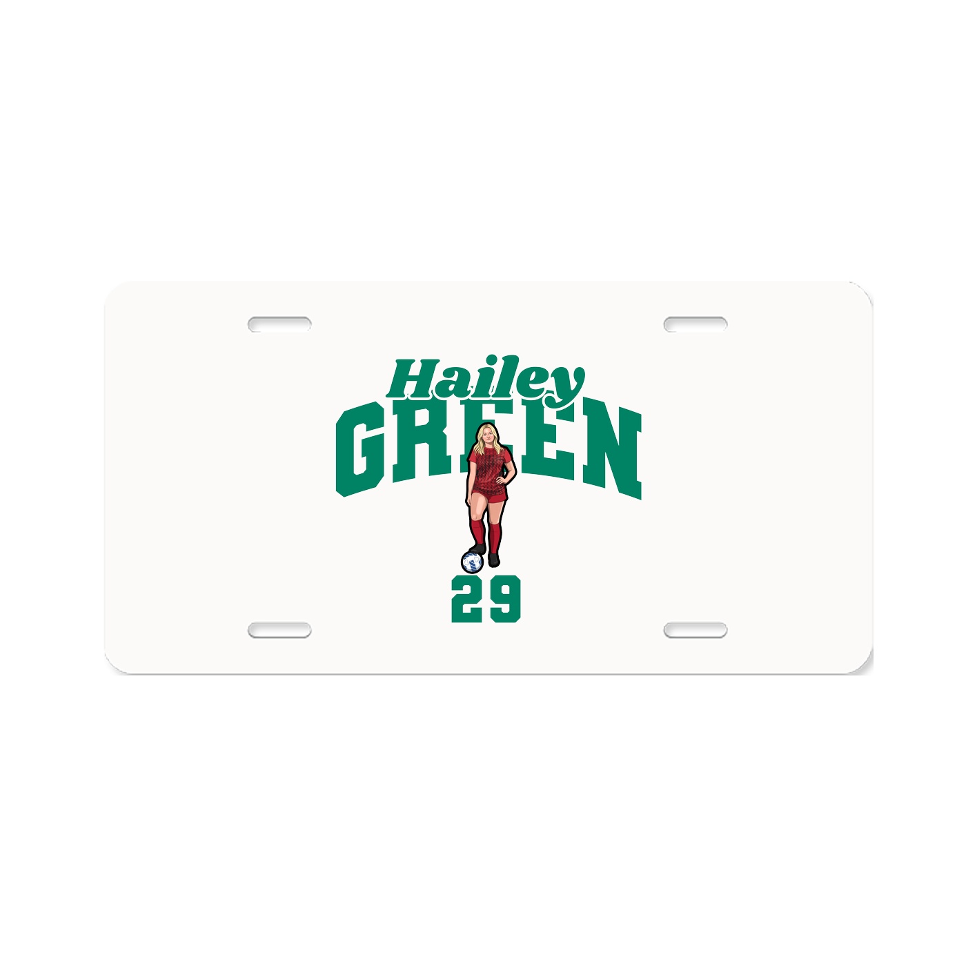 License Plate — Signature Arch in Classic