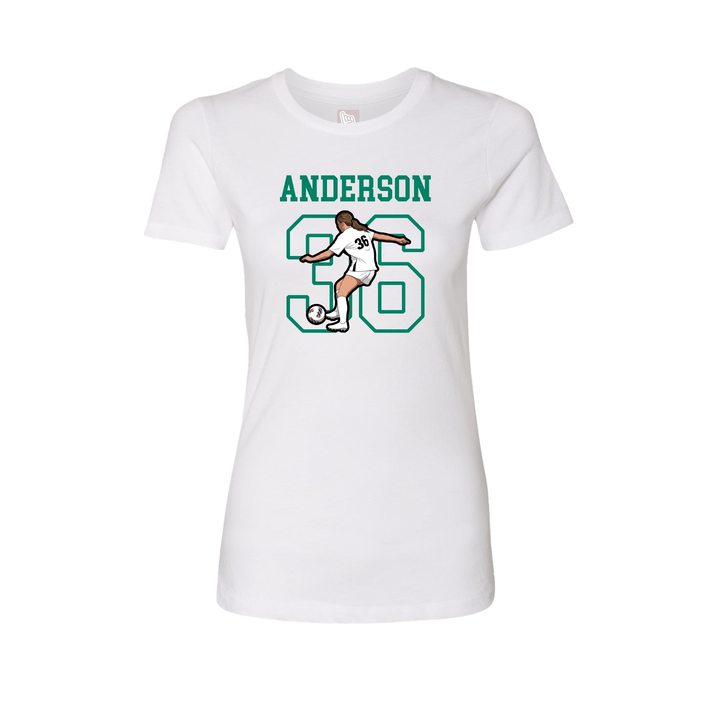 Fitted Women's Tee — Shirsey in White