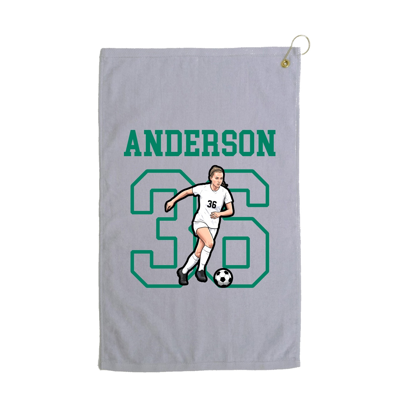 Golf Towel — Shirsey in Grey