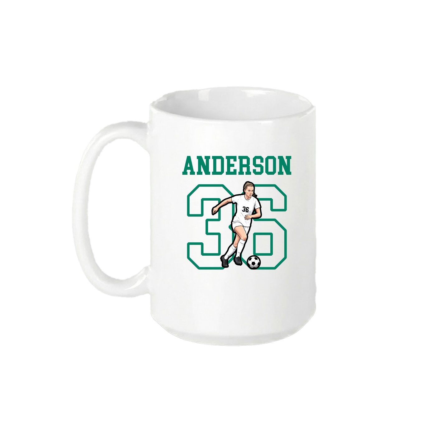 15oz Coffee Mug — Shirsey in White