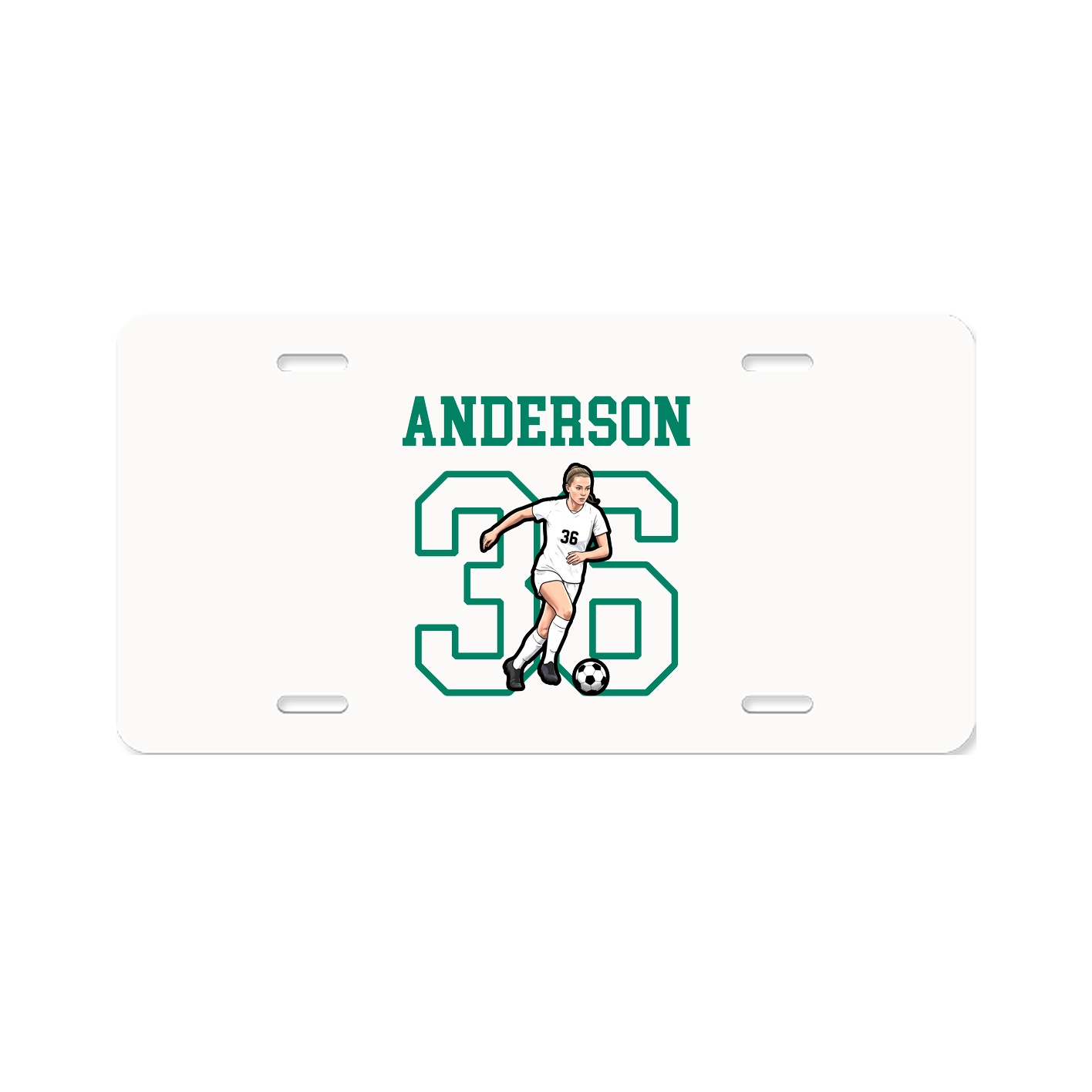 License Plate — Shirsey in Classic