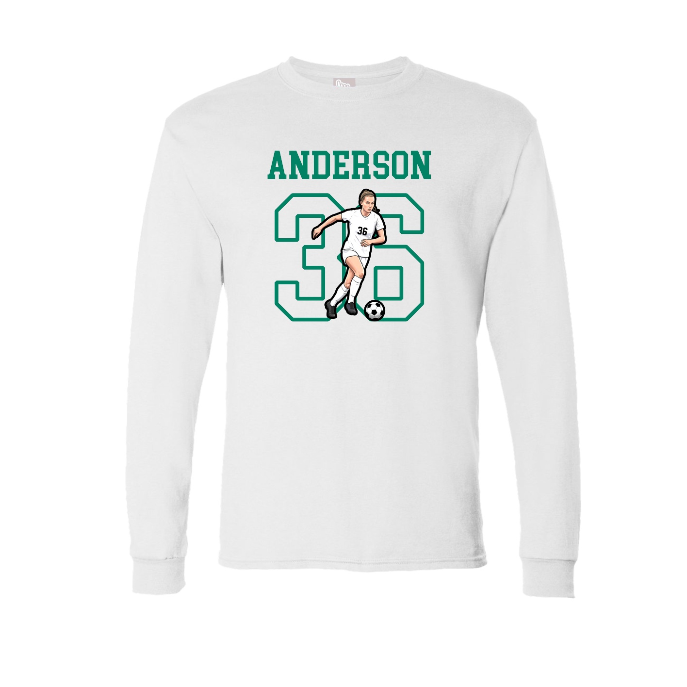 Long Sleeve Tee — Shirsey in White