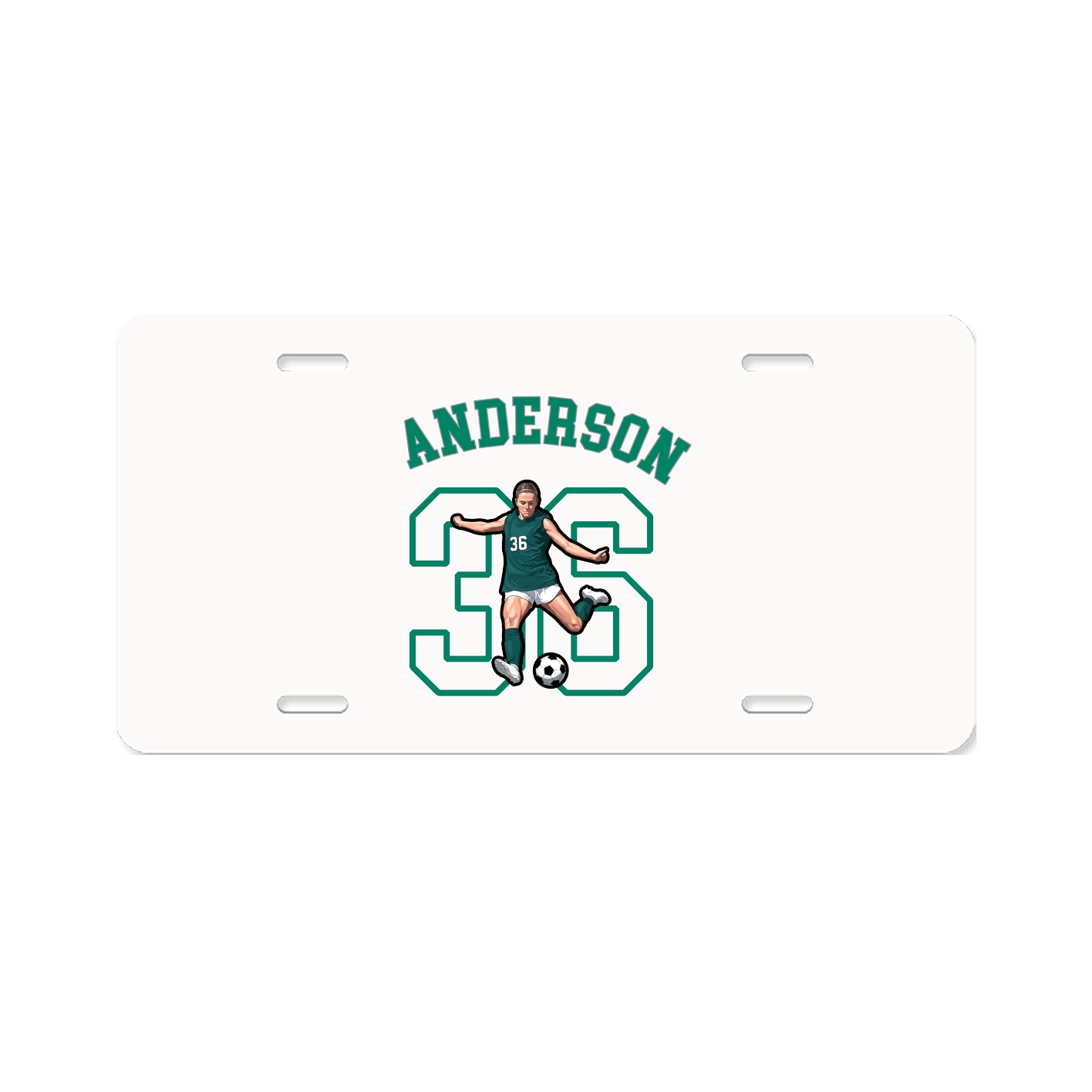 License Plate — Shirsey Arch in Classic