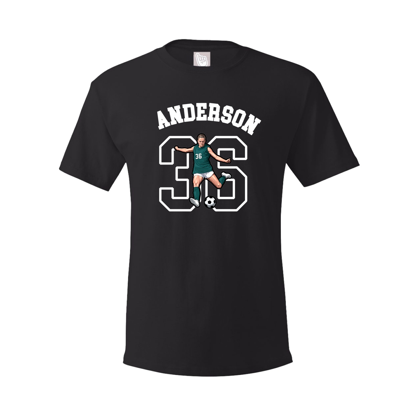 Youth Tee — Shirsey Arch in Black
