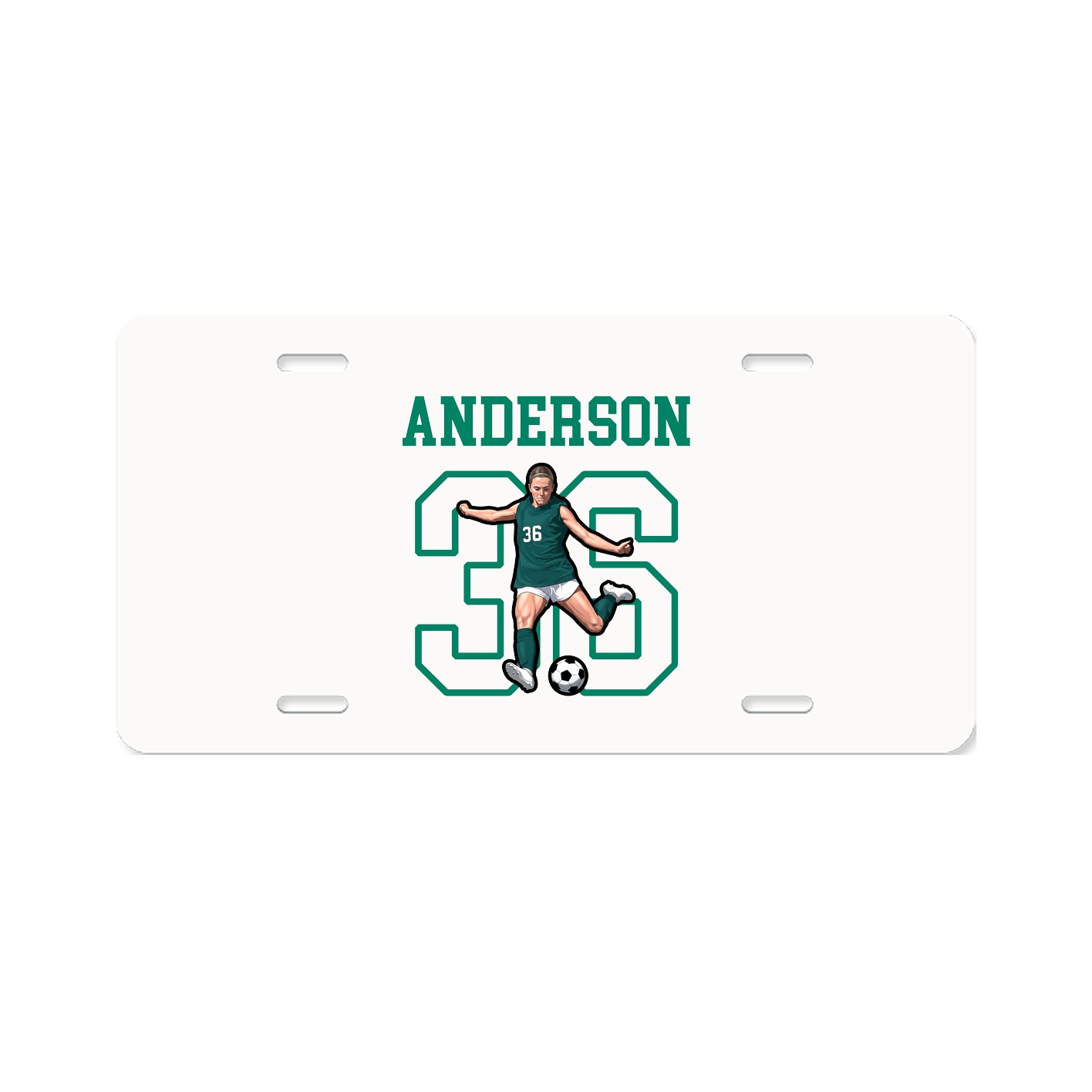 License Plate — Shirsey in Classic