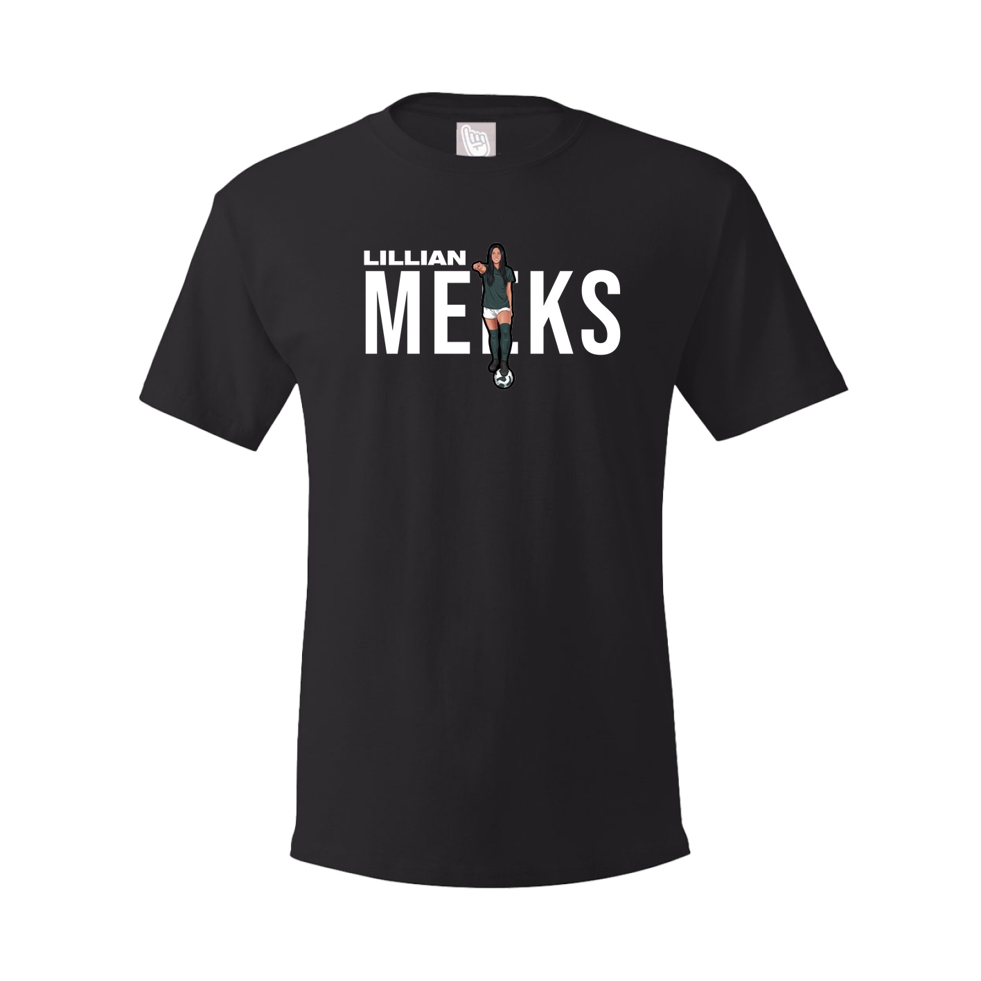 Youth Tee — Player Name in Black