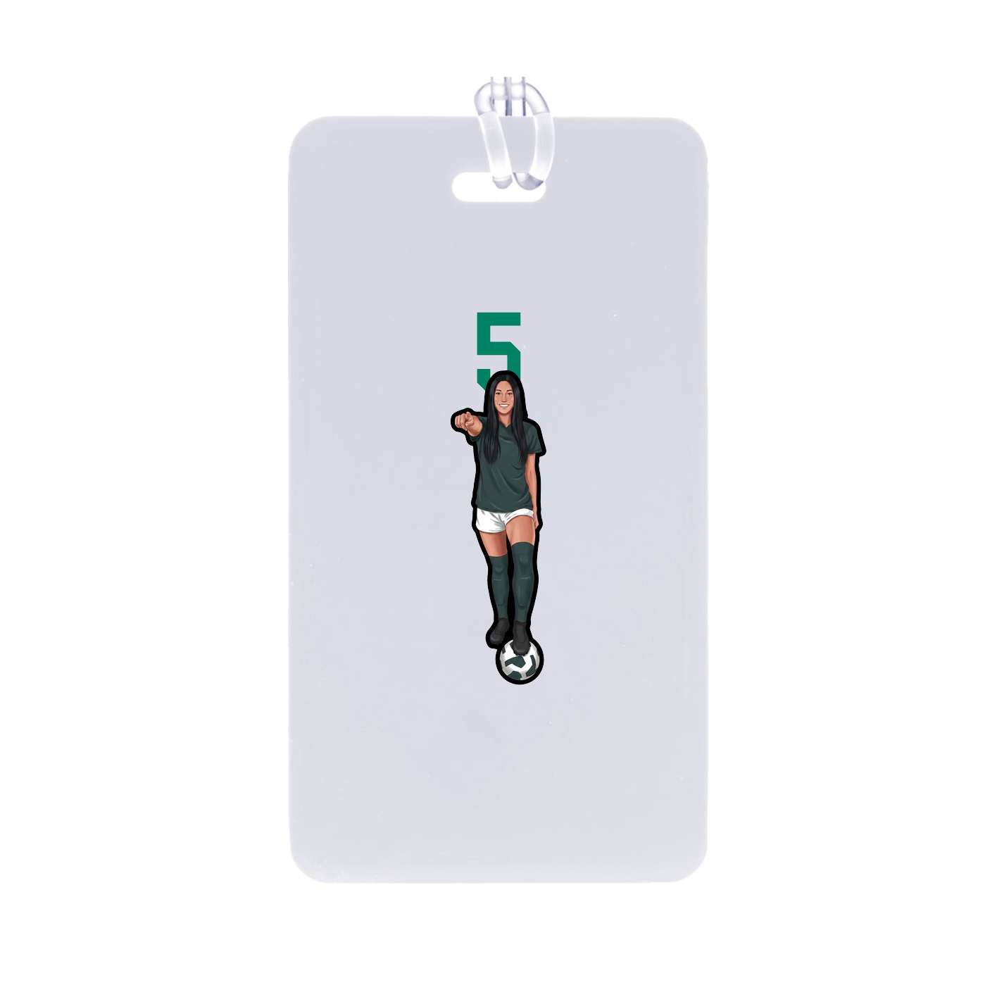 Bag Tag — Number Top in Classic