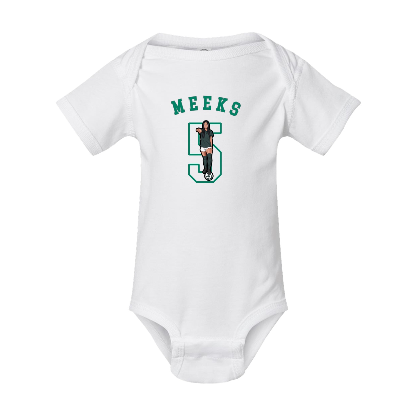 Baby Onesie — Shirsey Arch in White