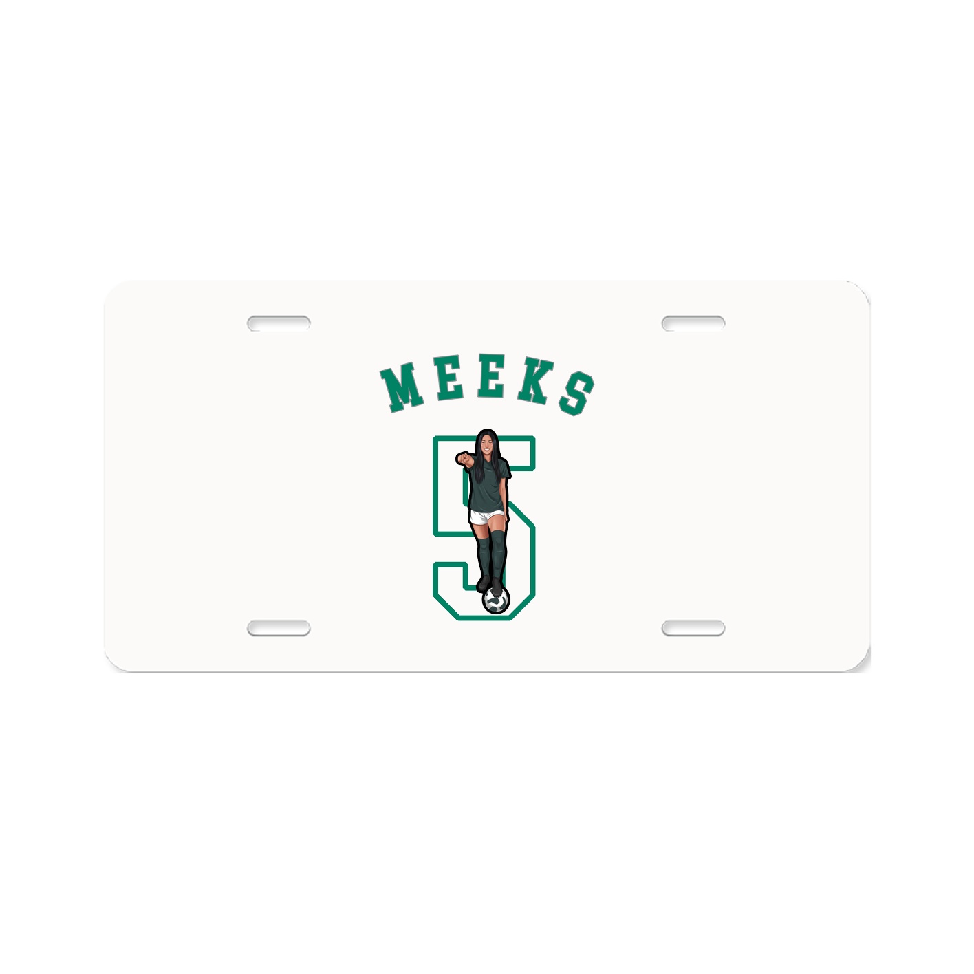 License Plate — Shirsey Arch in Classic