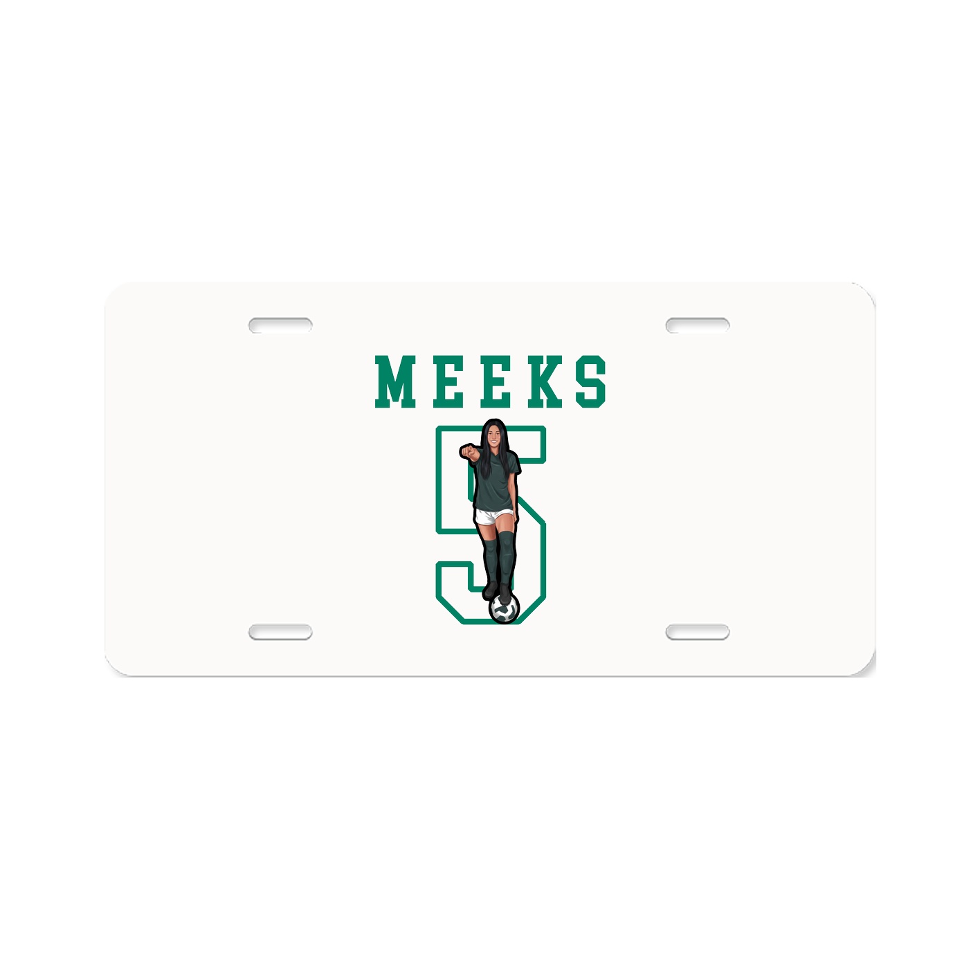 License Plate — Shirsey in Classic