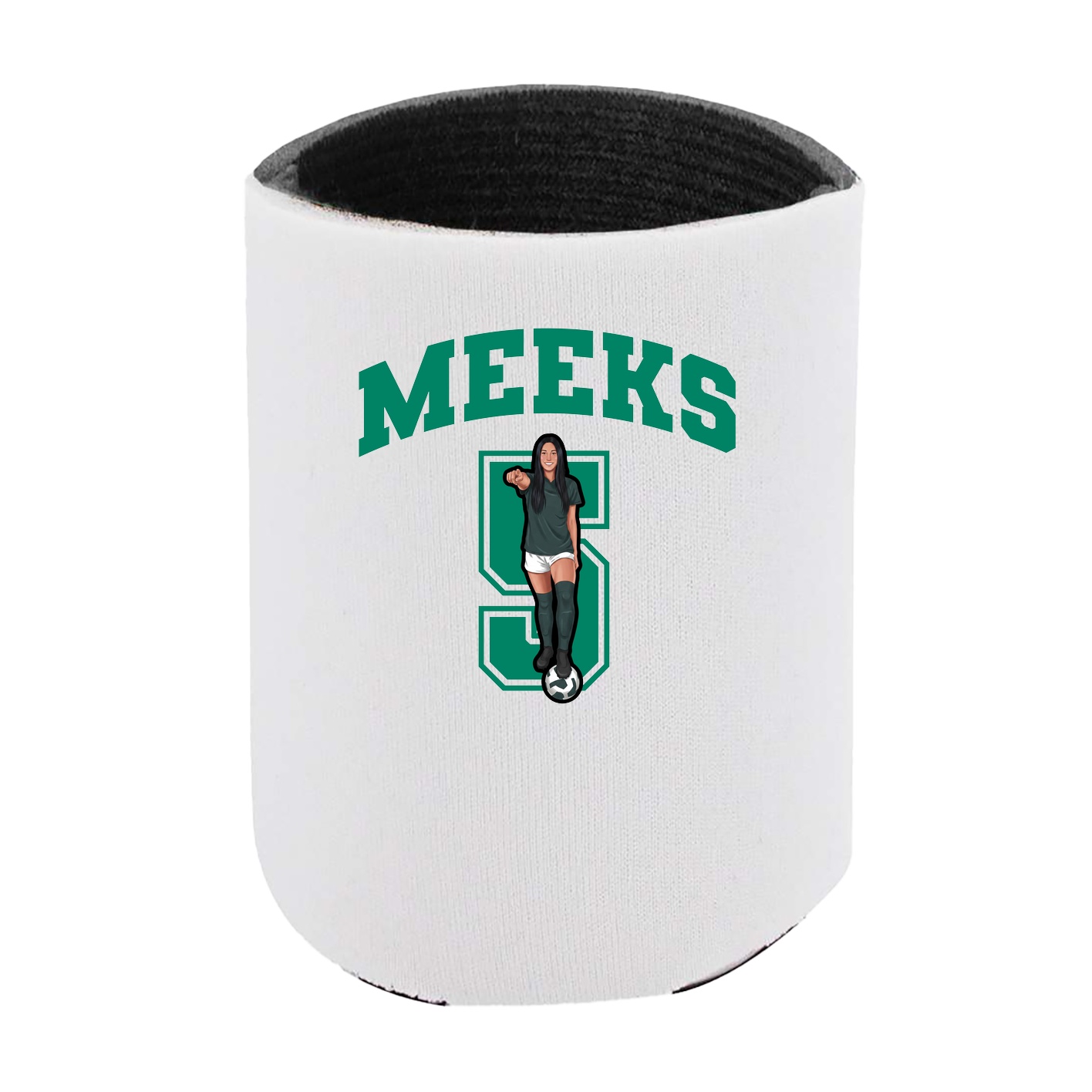 Can Holder — Number in White