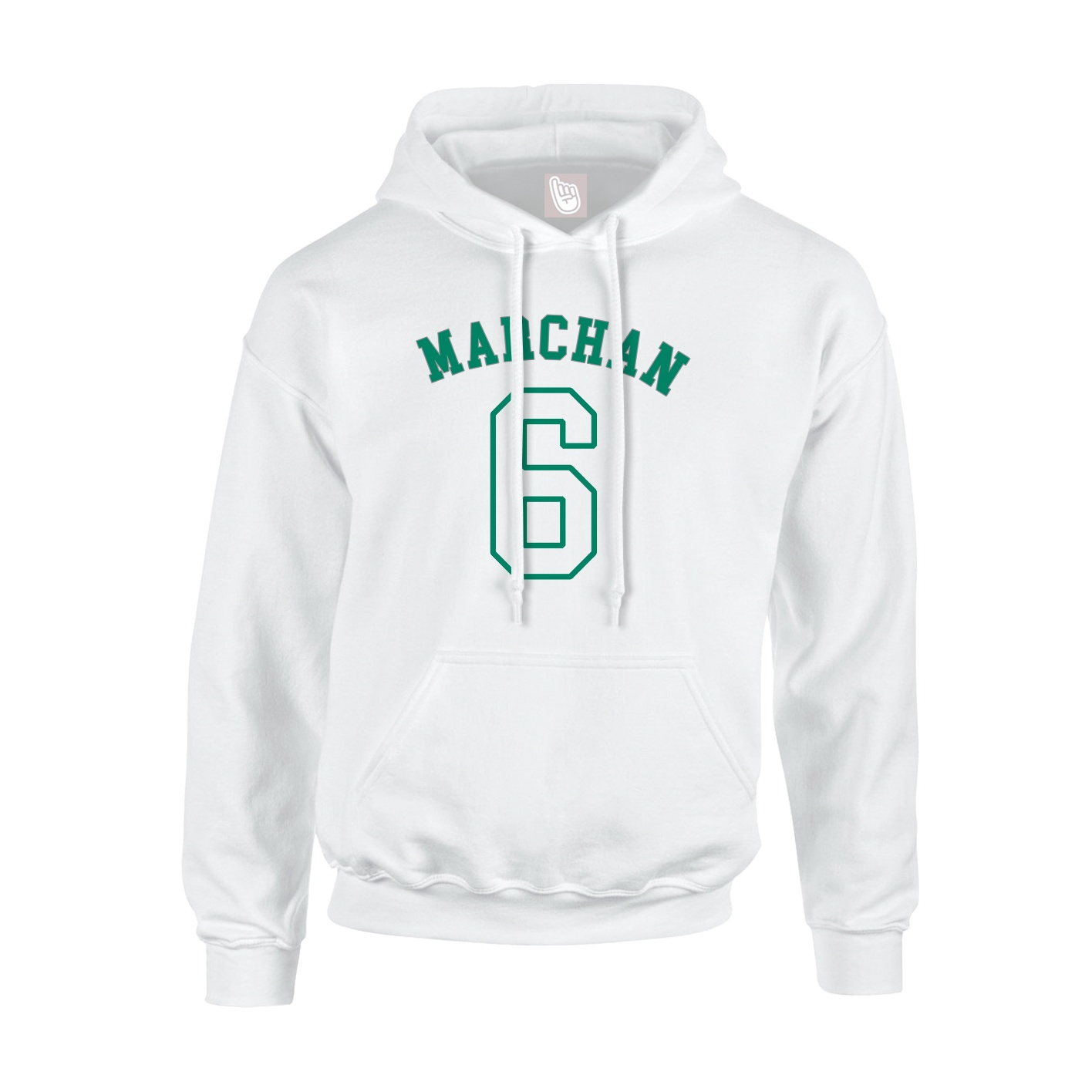 Hoodie — Shirsey Arch in White