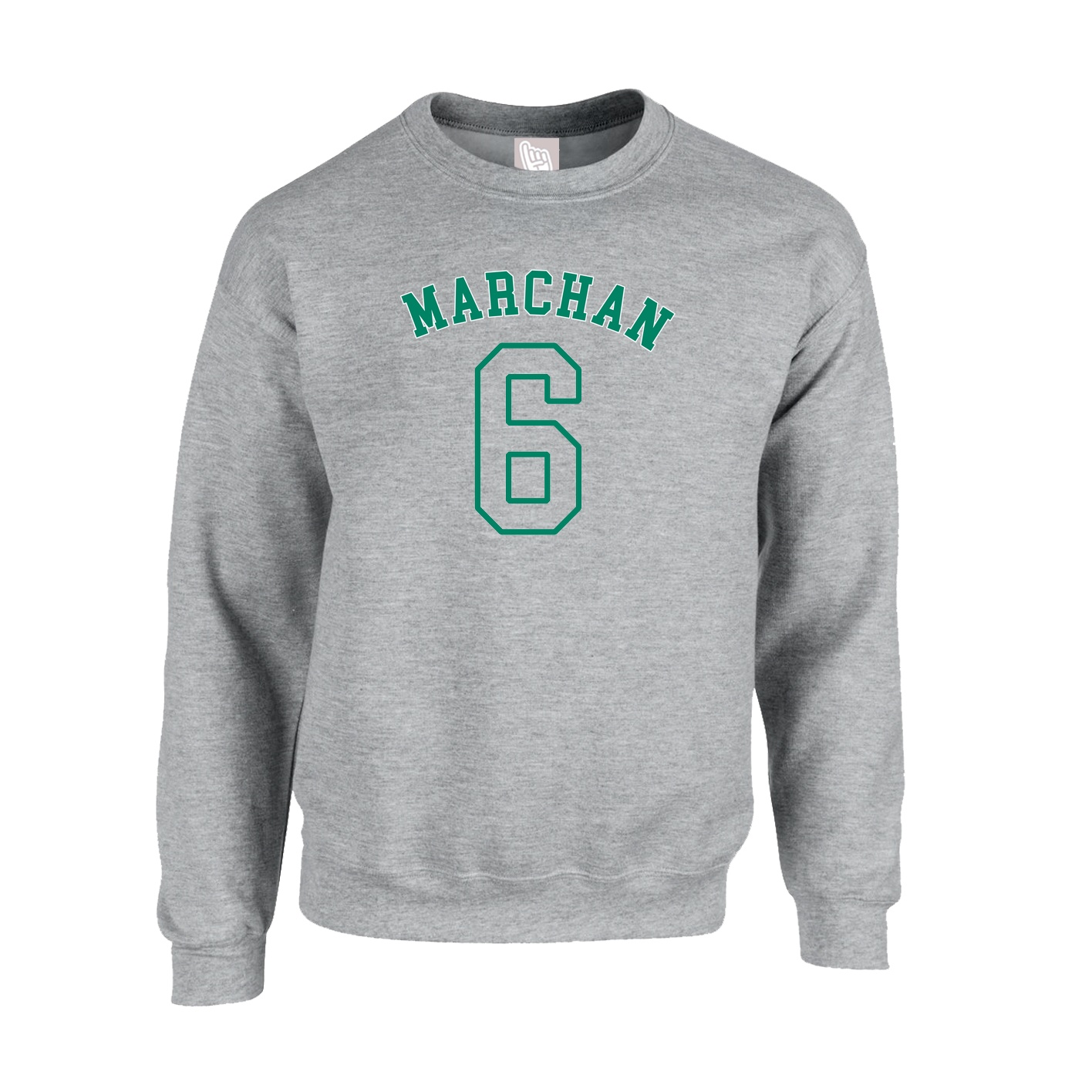 Fleece Crew — Shirsey Arch in Grey
