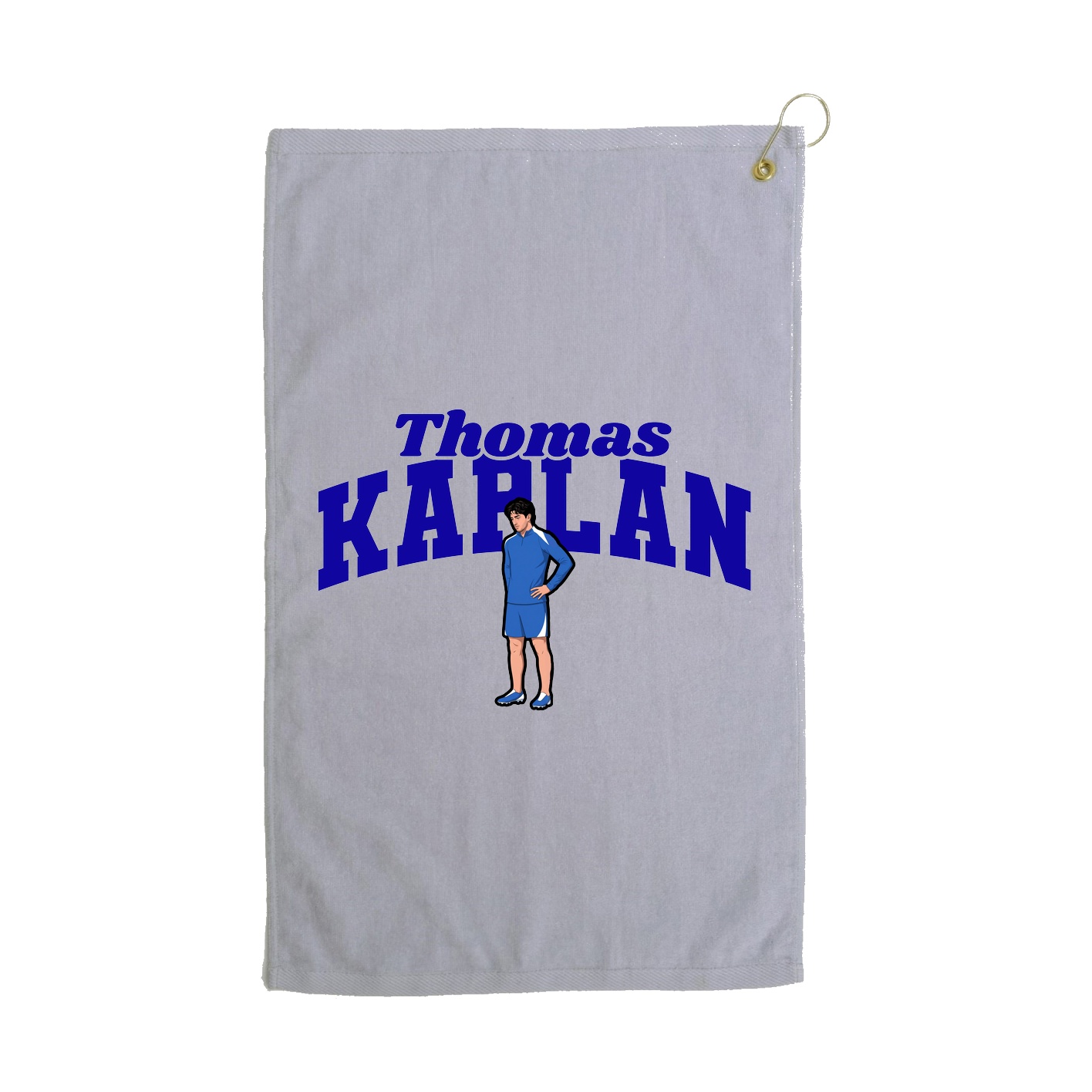 Golf Towel — Signature Arch in Grey