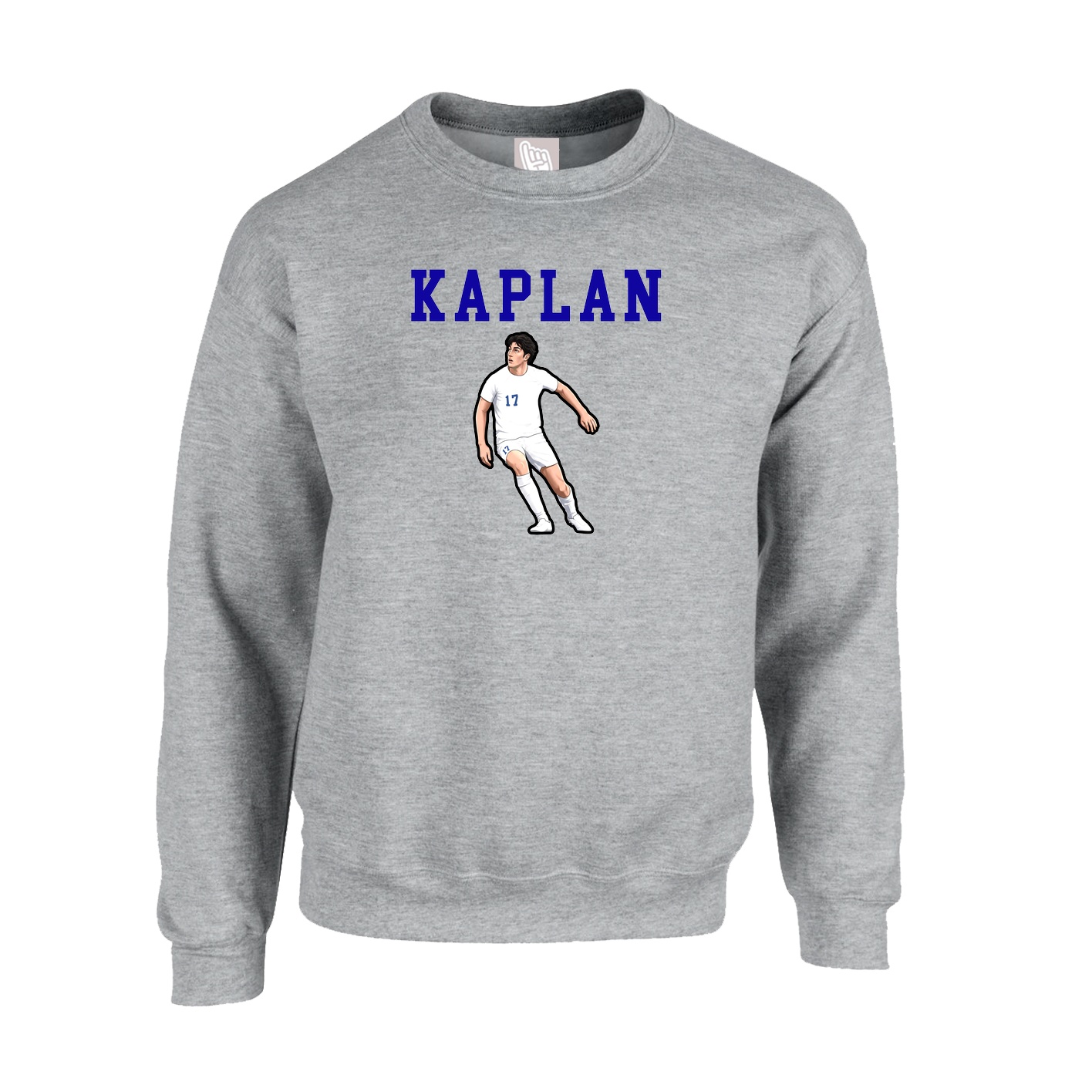 Fleece Crew — Shirsey in Grey