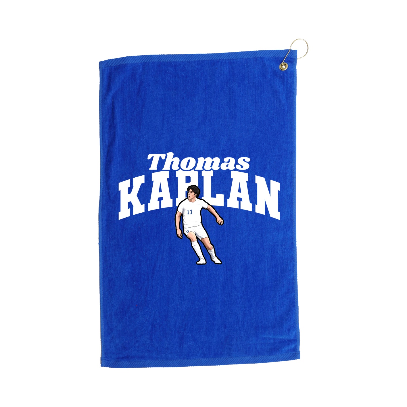Golf Towel — Signature Arch in Royal