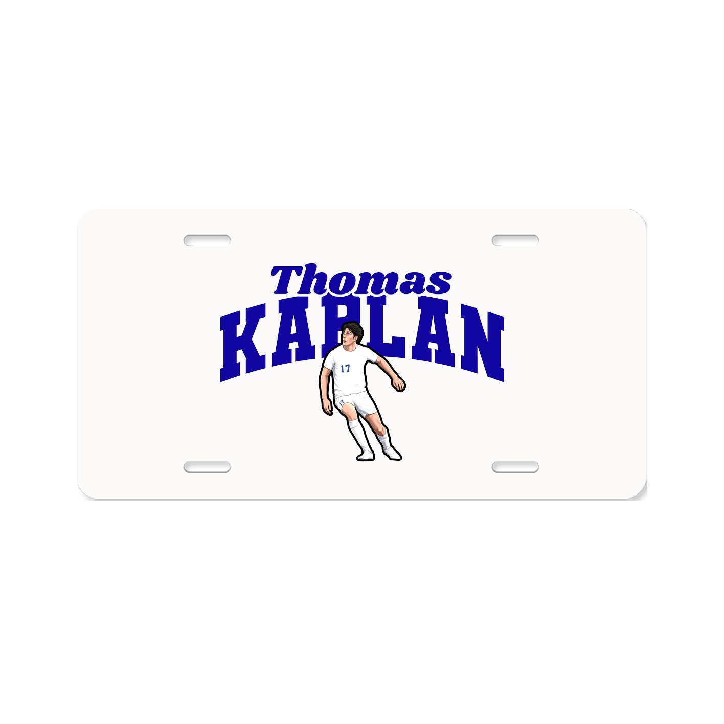 License Plate — Signature Arch in Classic