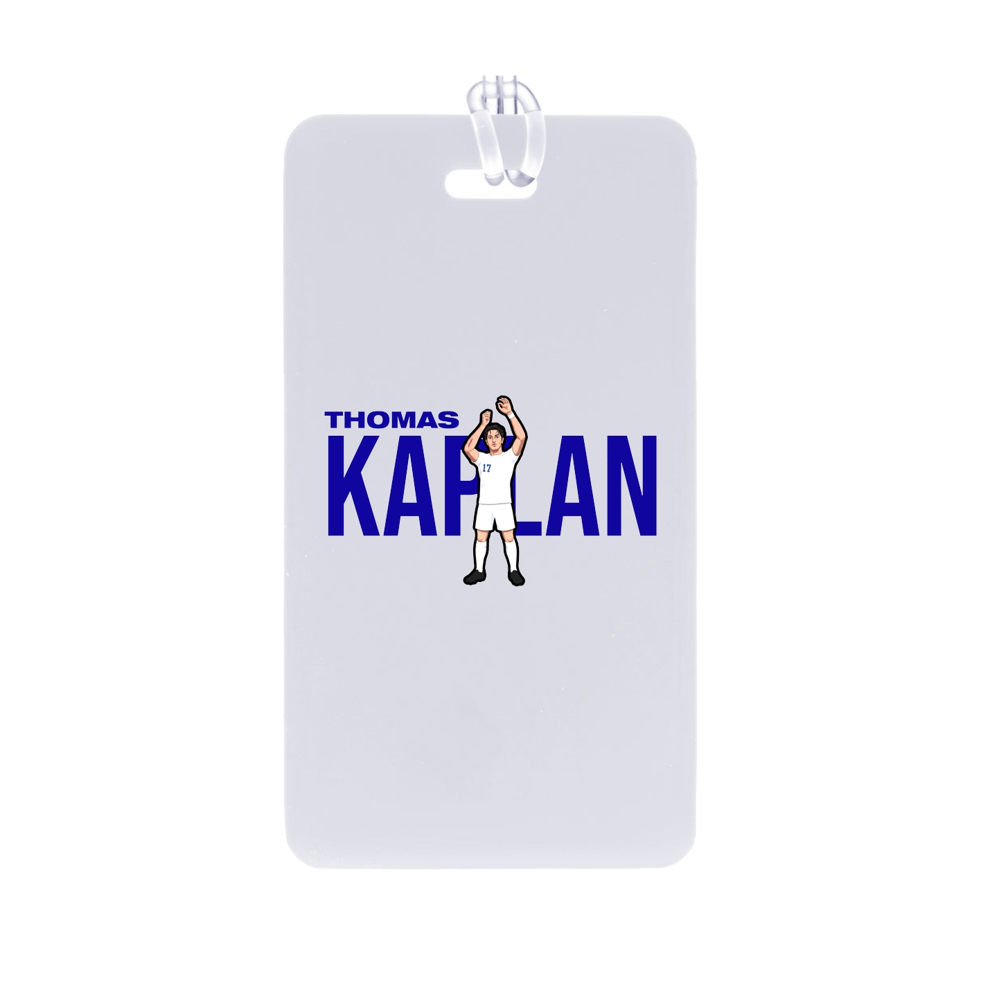 Bag Tag — Player Name in Classic
