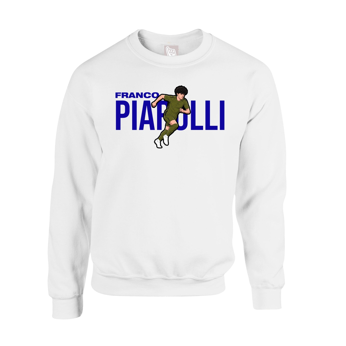 Fleece Crew — Player Name in White