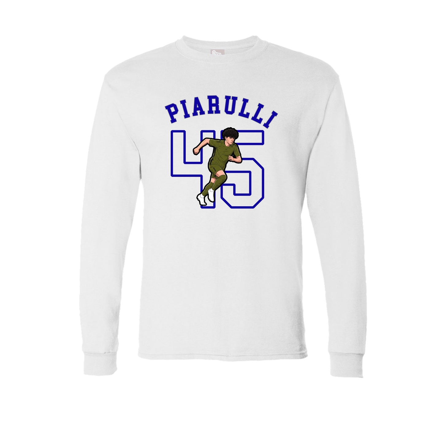 Long Sleeve Tee — Shirsey Arch in White