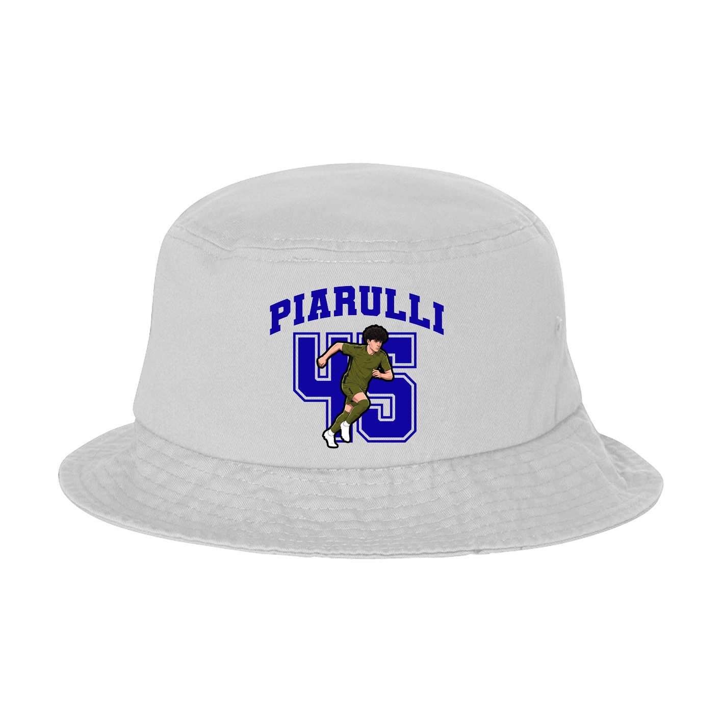 Bucket Cap — Number in White