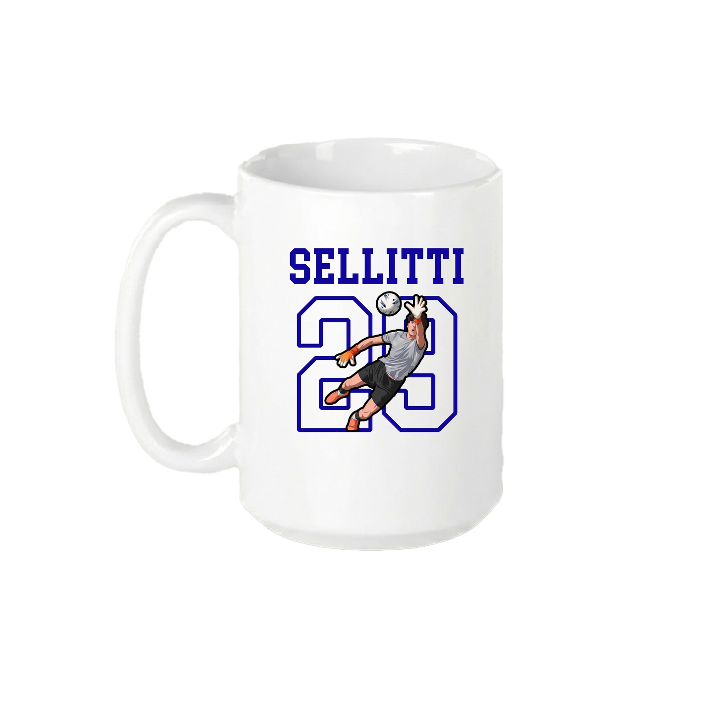 15oz Coffee Mug — Shirsey in White