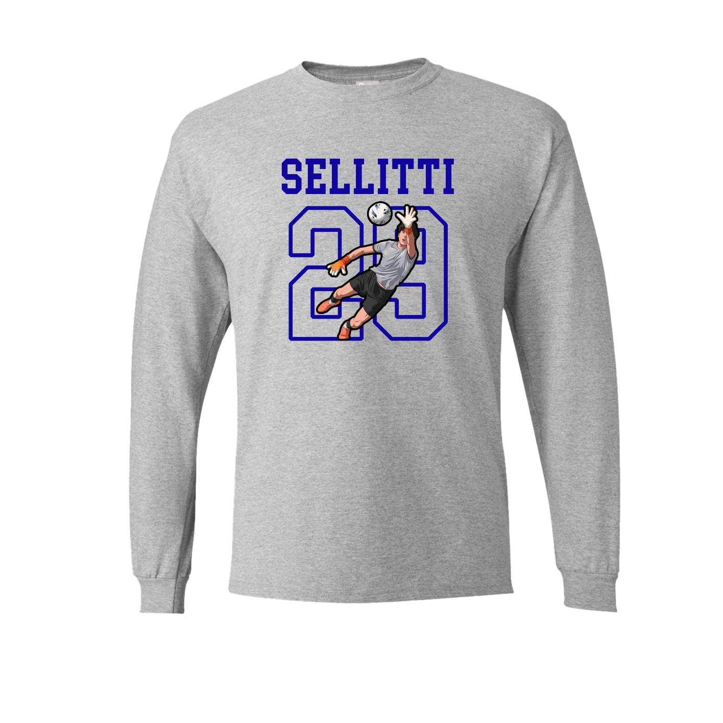 Long Sleeve Tee — Shirsey in Grey