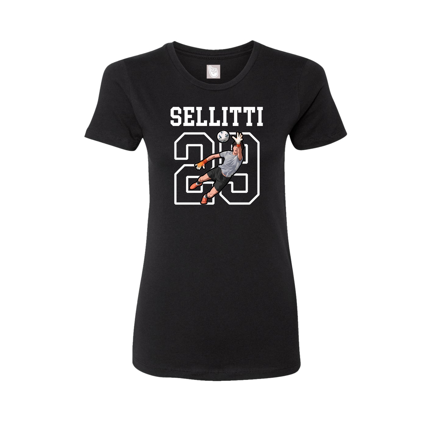 Fitted Women's Tee — Shirsey in Black