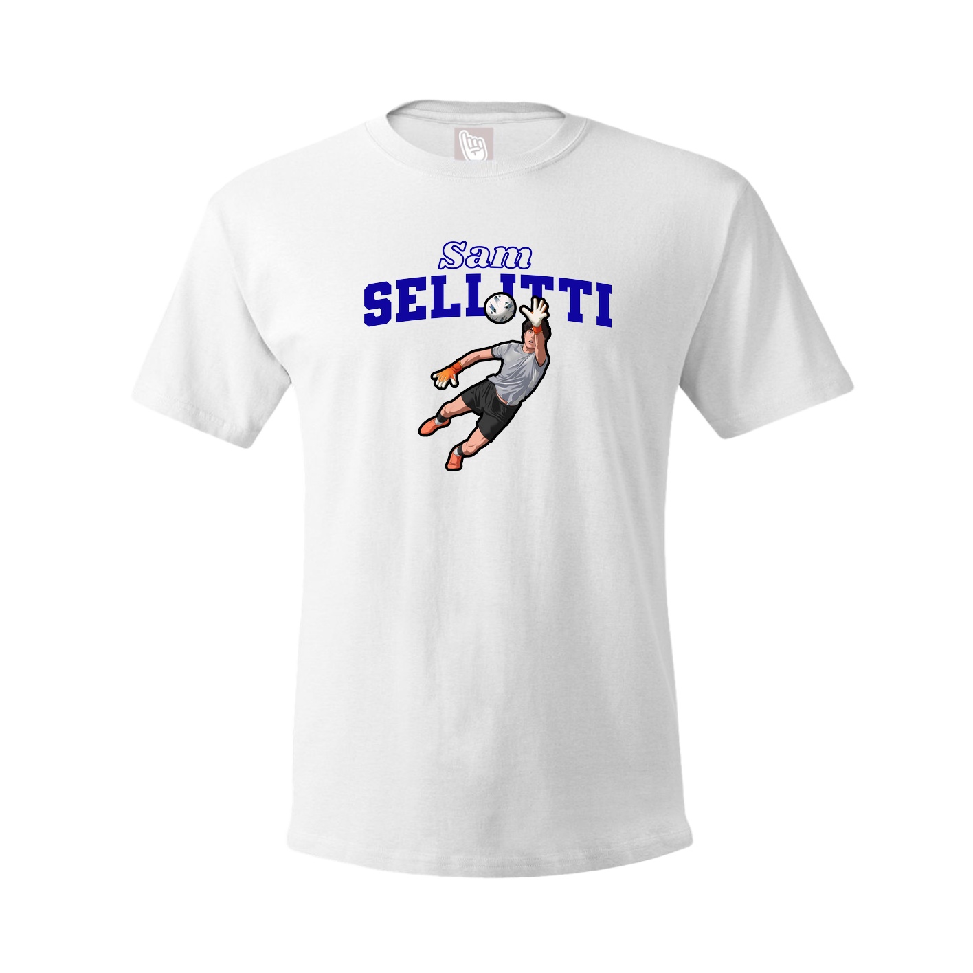 Tee — Name Arch in White