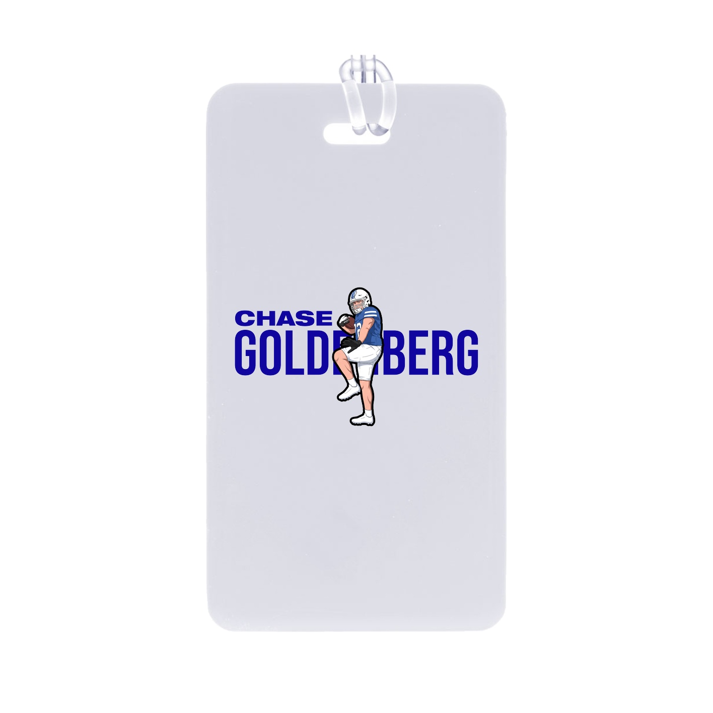 Bag Tag — Player Name in Classic