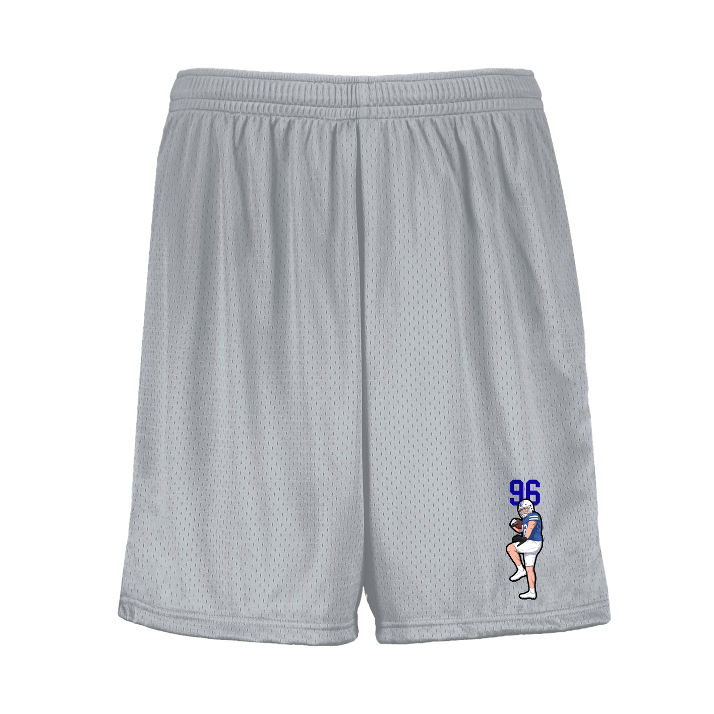 Shorts — Number Top in Silver