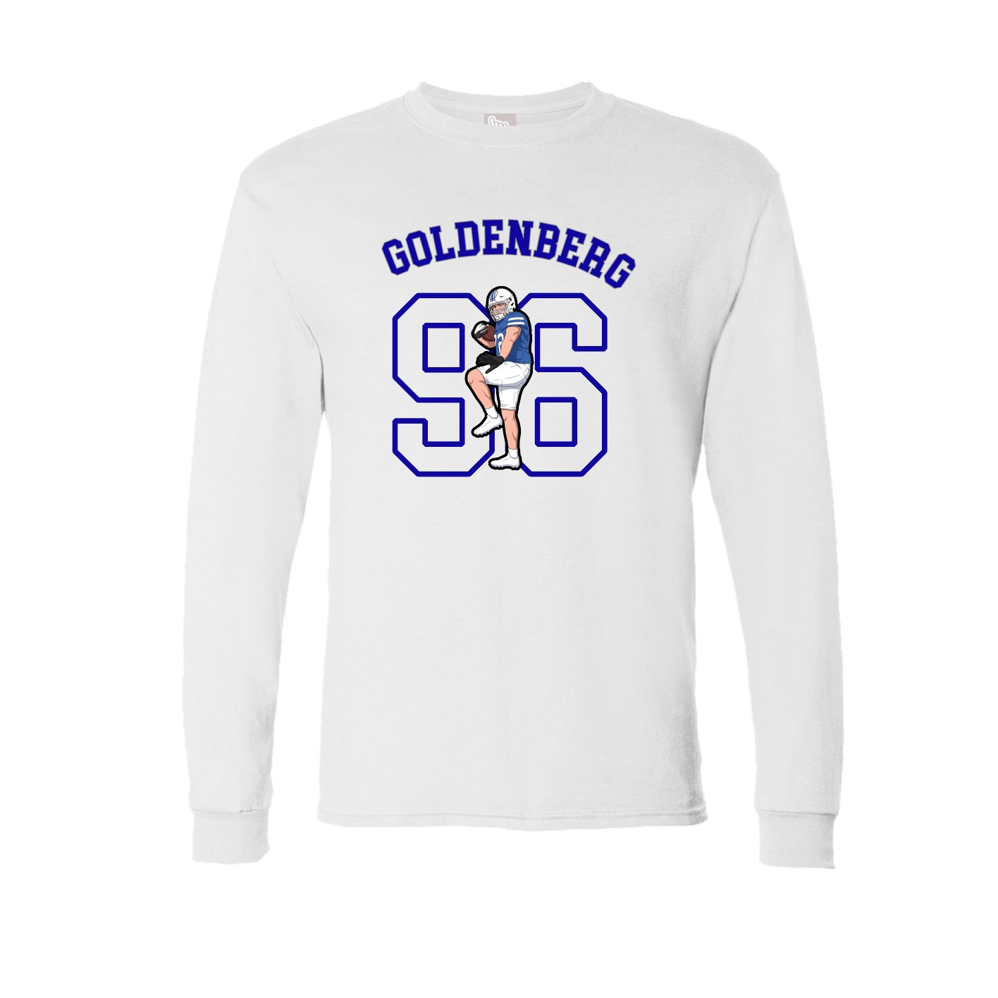 Long Sleeve Tee — Shirsey Arch in White