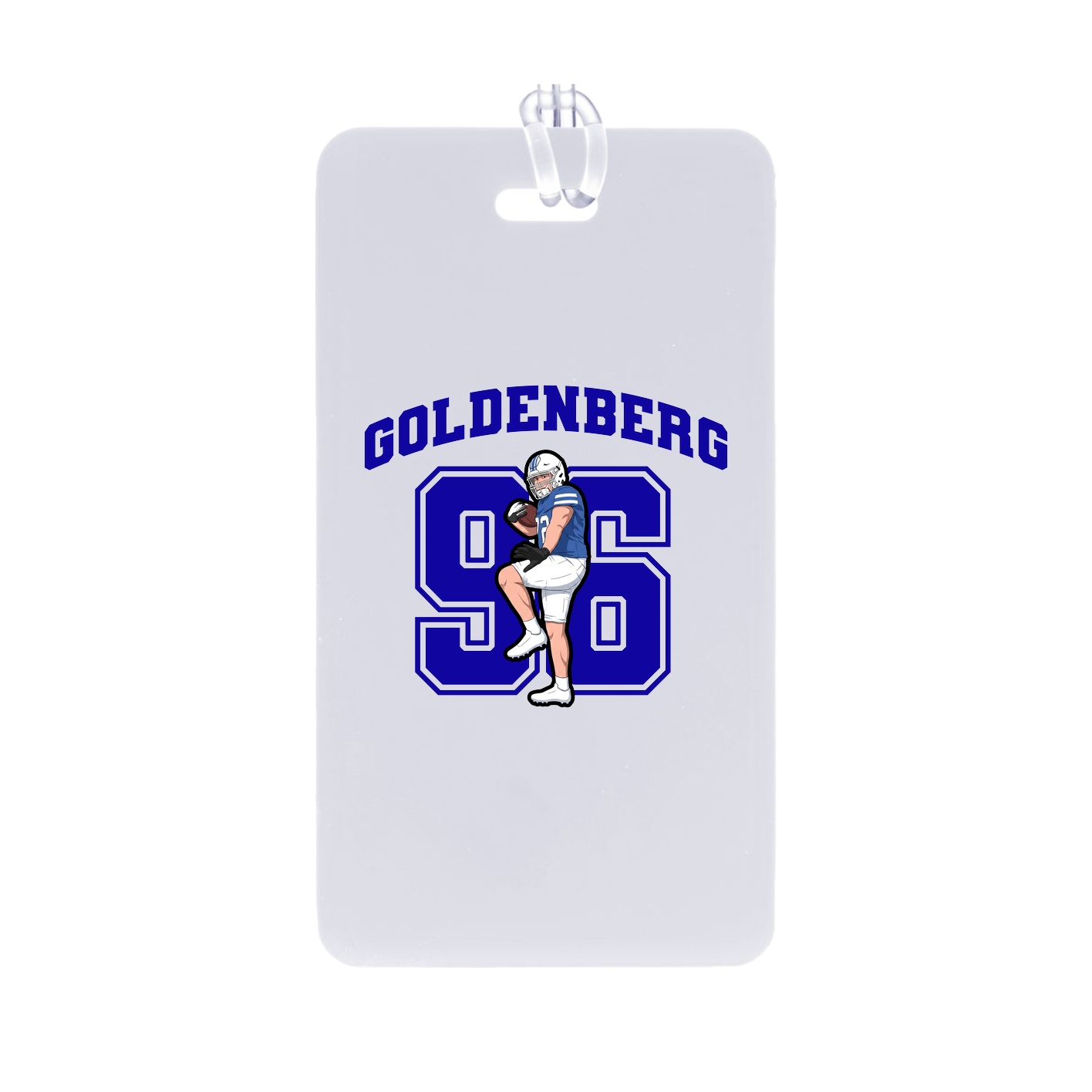 Bag Tag — Number in Classic