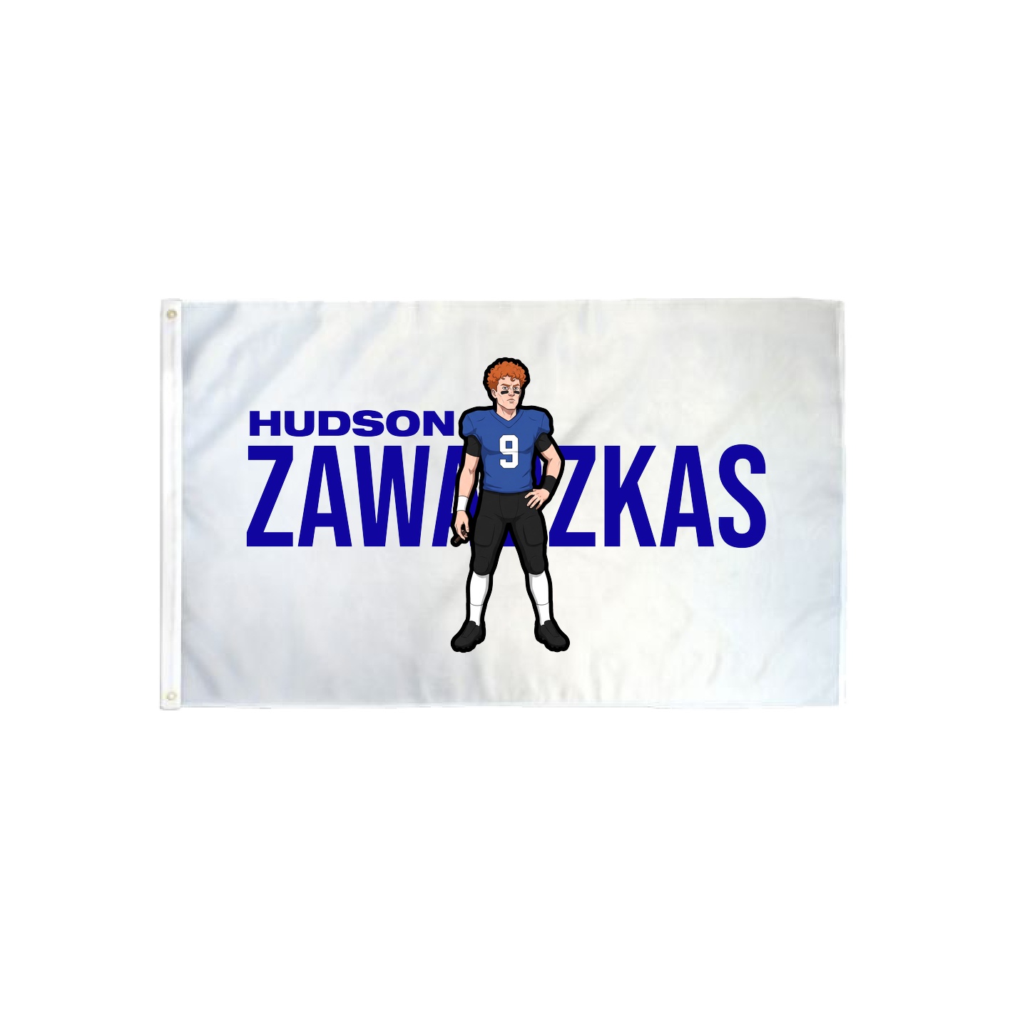 3x5 Flag — Player Name in Classic