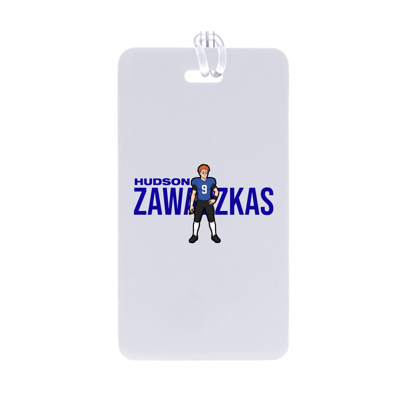 Bag Tag — Player Name in Classic