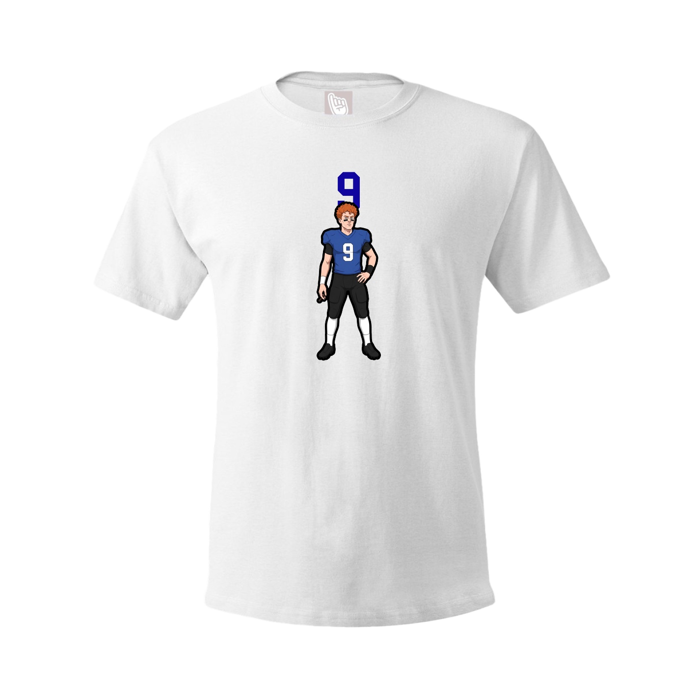 Tee — Number Top in White