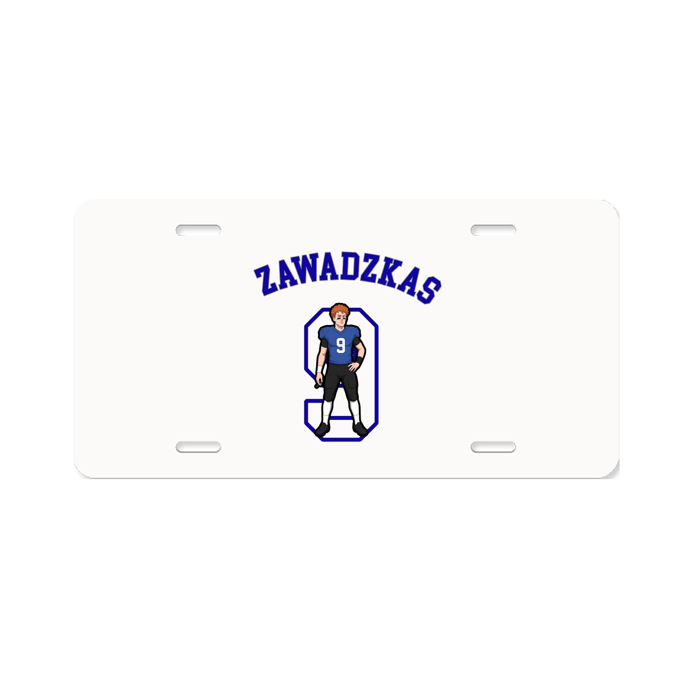 License Plate — Shirsey Arch in Classic