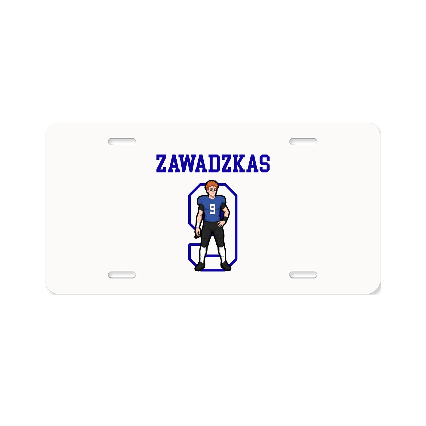 License Plate — Shirsey in Classic