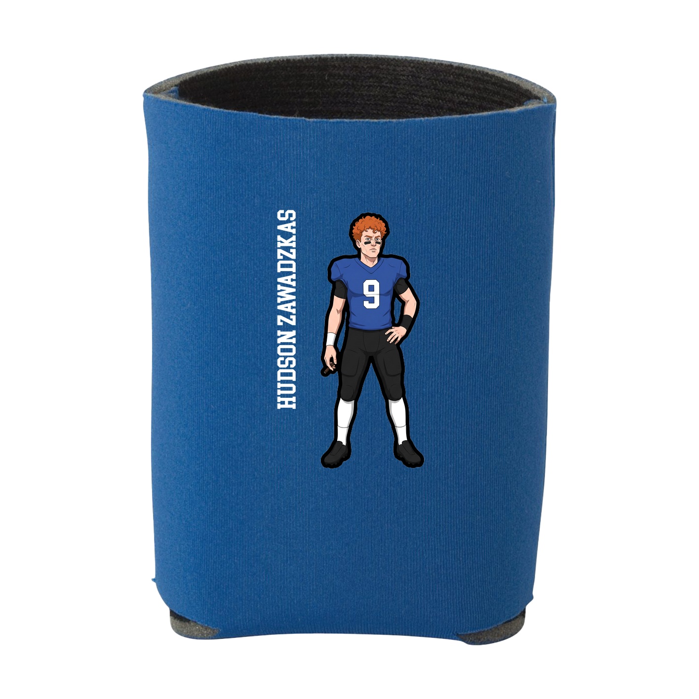 Can Holder — Name Vertical in Royal