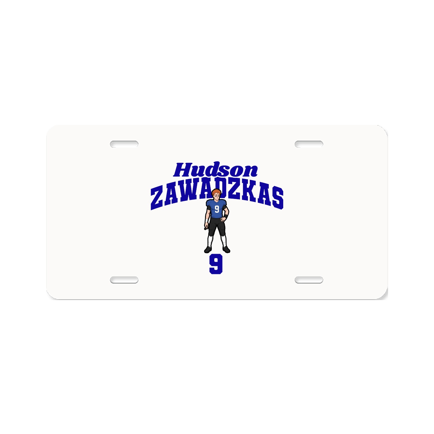 License Plate — Signature Arch in Classic