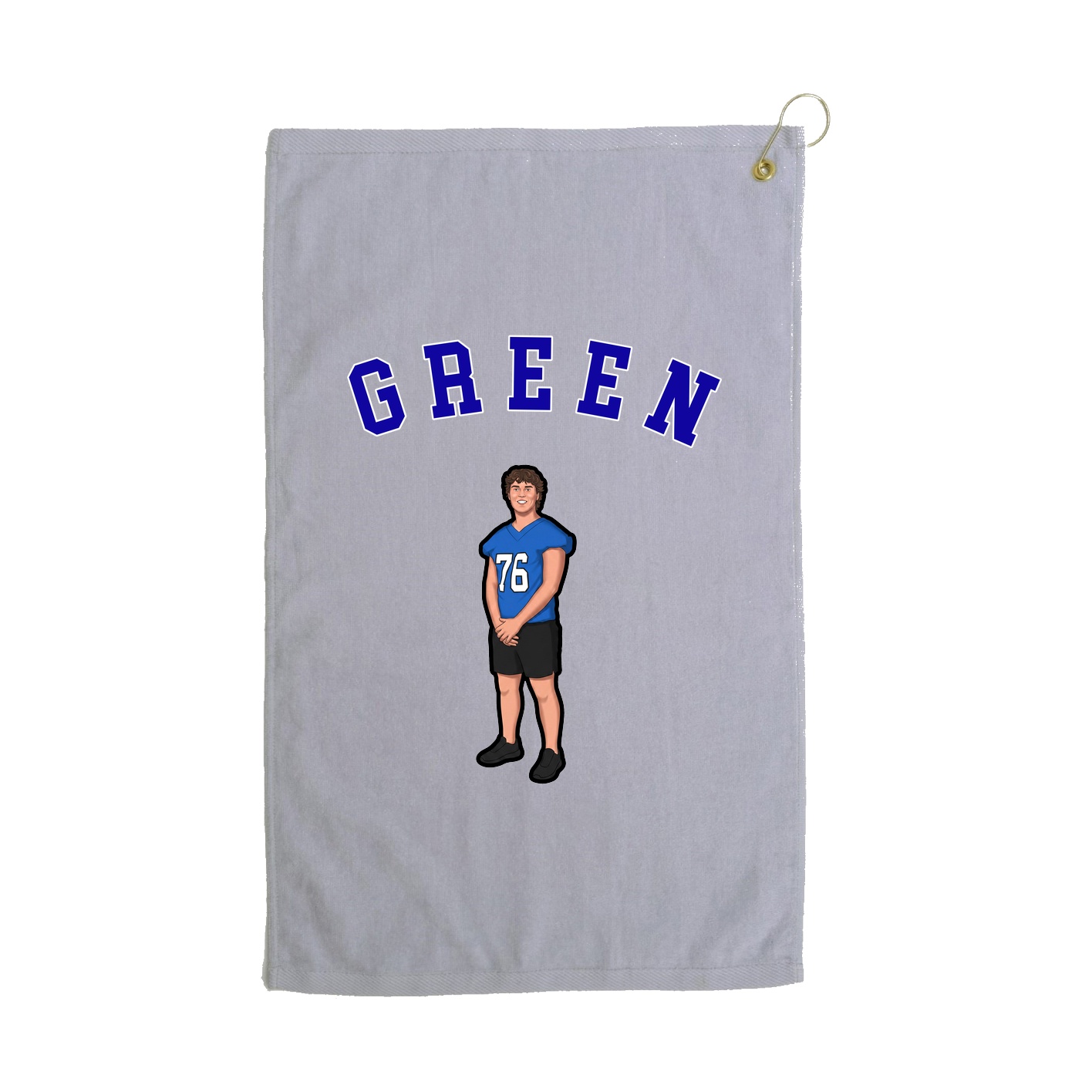 Golf Towel — Shirsey Arch in Grey