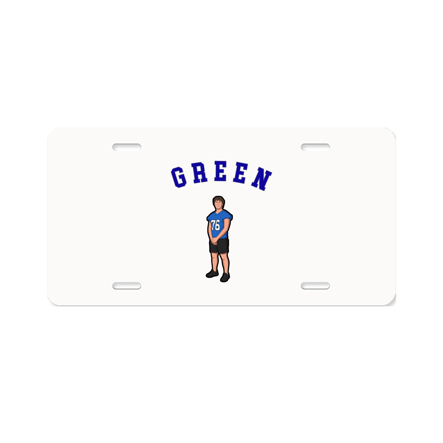 License Plate — Shirsey Arch in Classic
