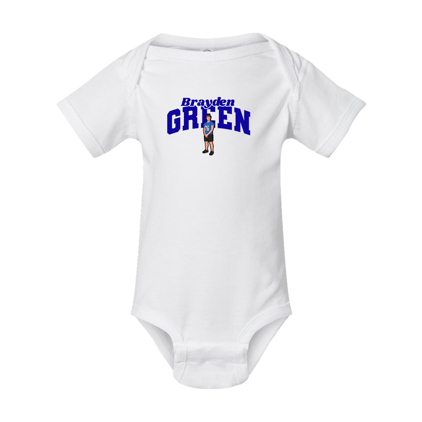Baby Onesie — Signature Arch in White