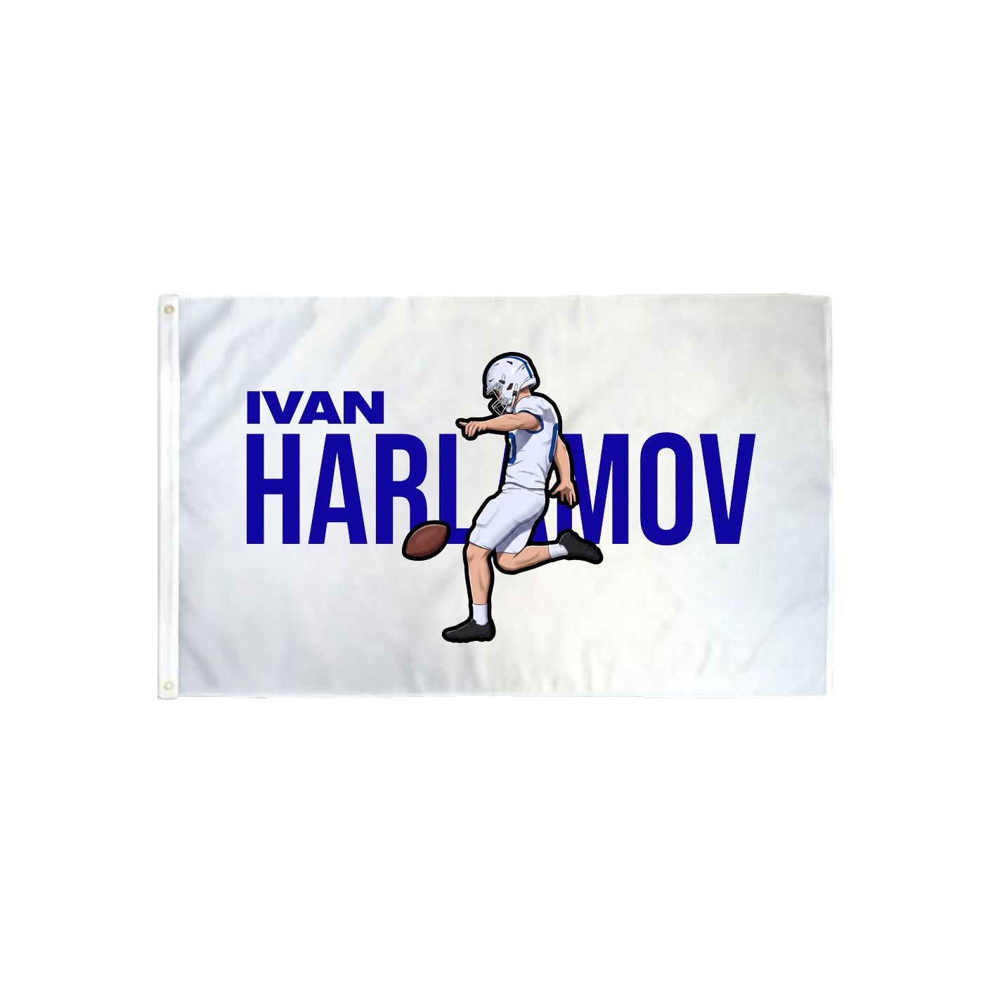 3x5 Flag — Player Name in Classic