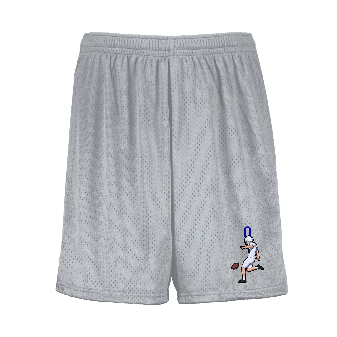 Shorts — Number Top in Silver