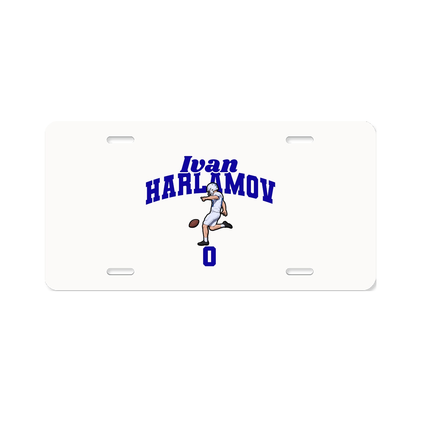 License Plate — Signature Arch in Classic